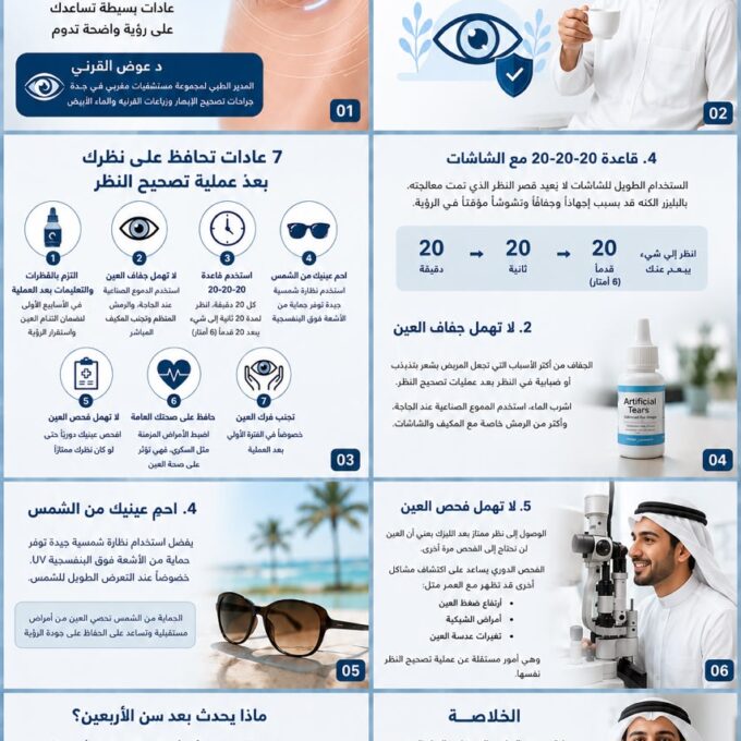 كيف تحافظ على نتيجة العملية طول العمر