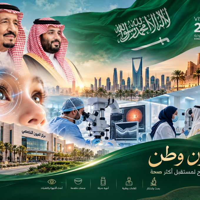طب العيون في يوم الوطن